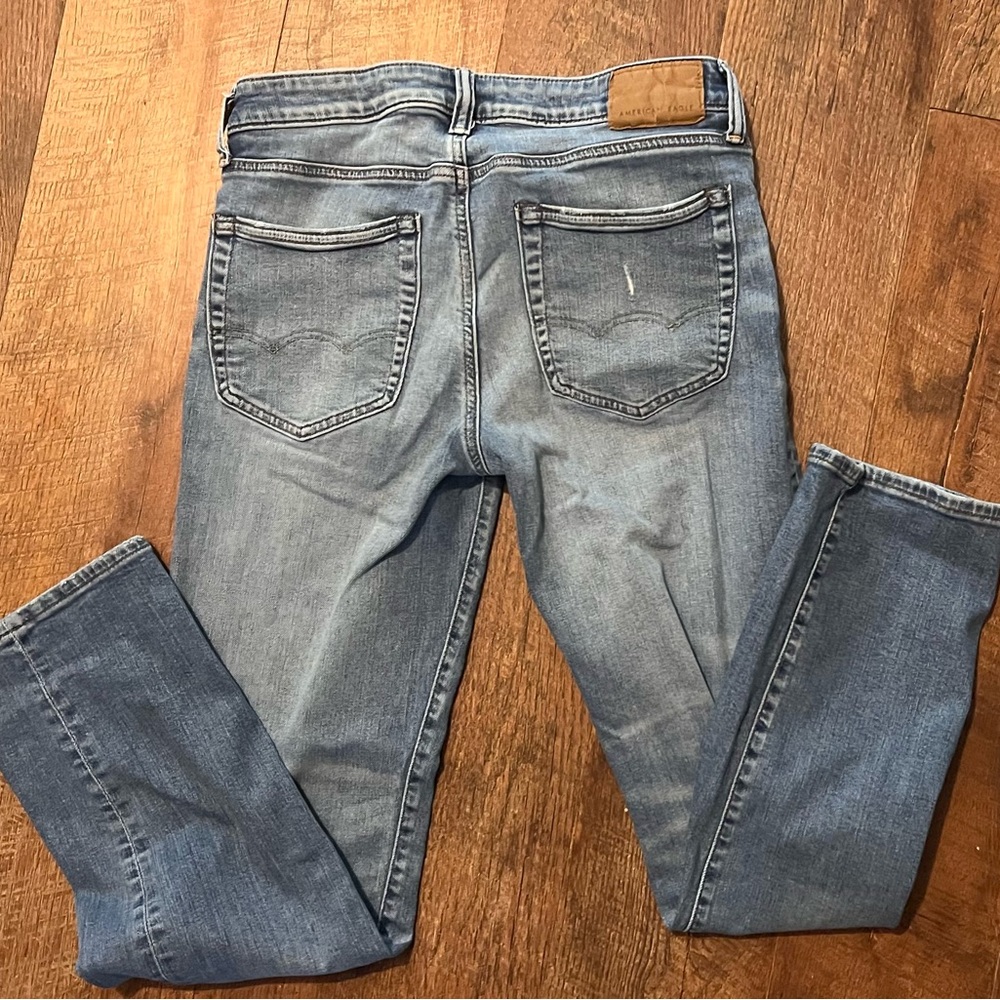 American Eagle Outfitters Blue Slim Straight Jeans Men’s 29 x 32